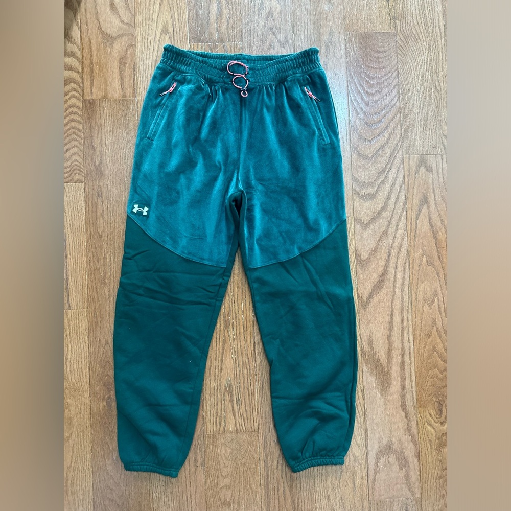 Under Armour Journey Fleece Green Joggers